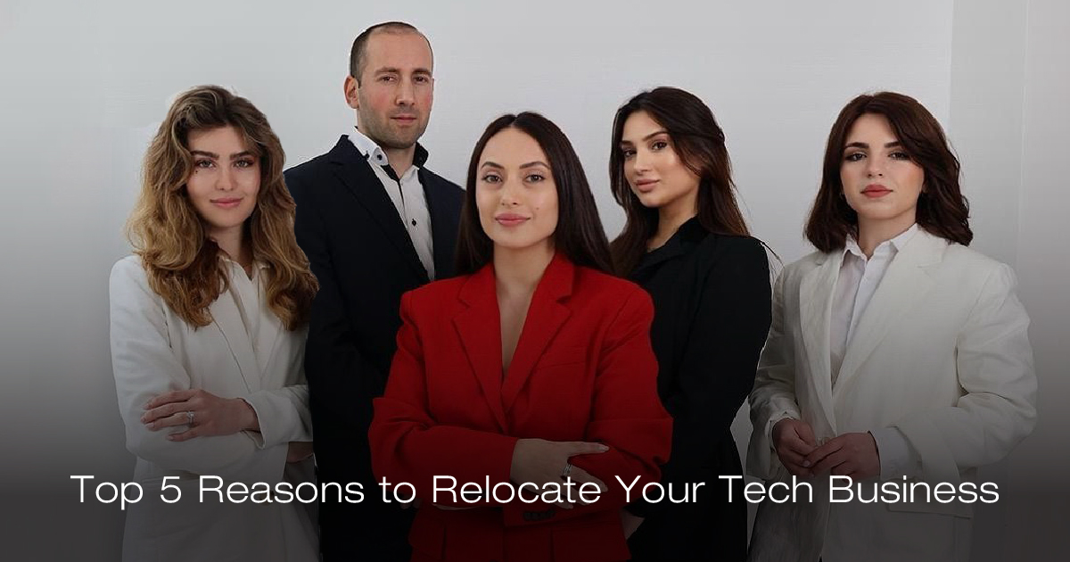 relocate tech business